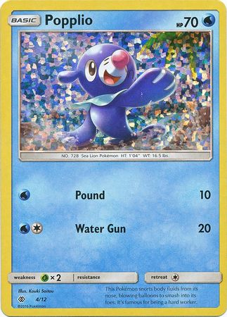 Popplio (4/12) [McDonald's Promos: 2017 Collection] | Jack's On Queen