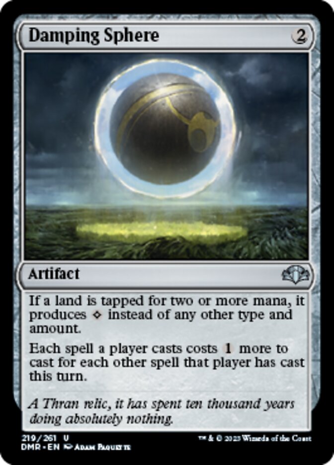 Damping Sphere [Dominaria Remastered] | Jack's On Queen