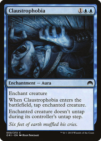 Claustrophobia [Magic Origins] | Jack's On Queen