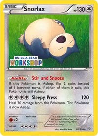 Snorlax (80/106) (Build-a-Bear Workshop Exclusive) [XY: Flashfire] | Jack's On Queen