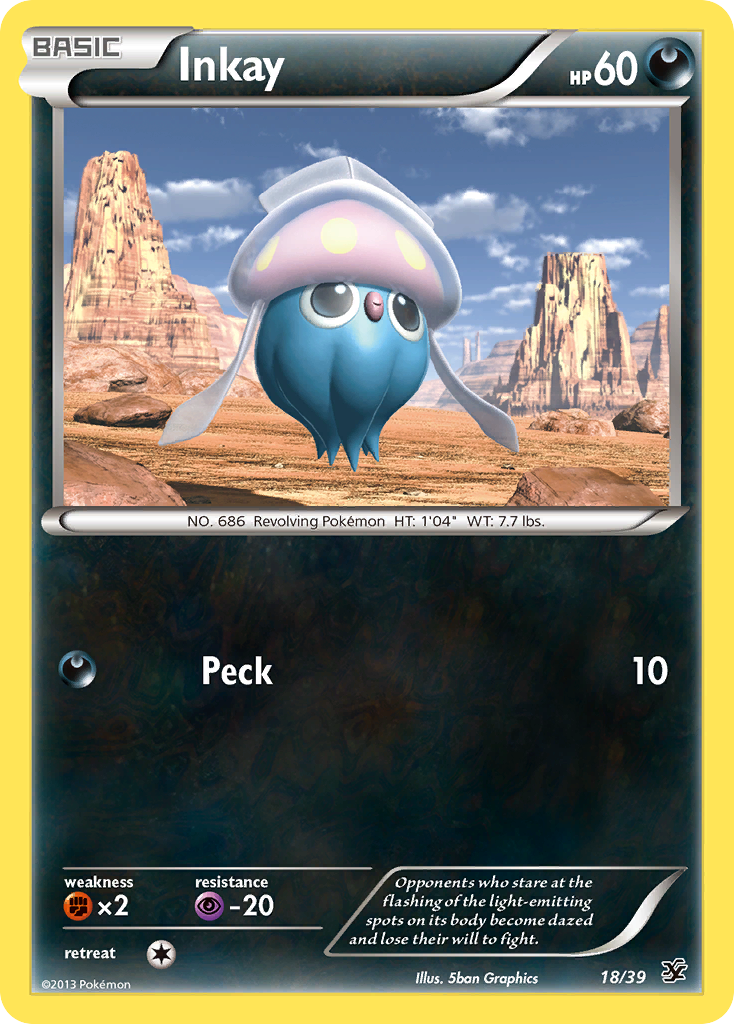 Inkay (18/39) [XY: Kalos Starter Set] | Jack's On Queen