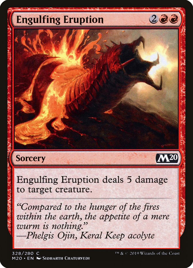 Engulfing Eruption [Core Set 2020] | Jack's On Queen