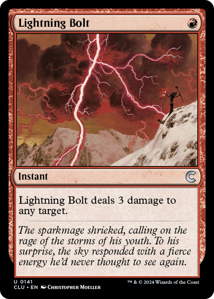 Lightning Bolt [Ravnica: Clue Edition] | Jack's On Queen