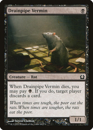 Drainpipe Vermin [Return to Ravnica] | Jack's On Queen