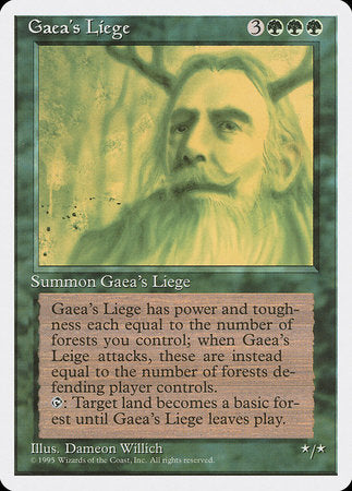 Gaea's Liege [Fourth Edition] | Jack's On Queen