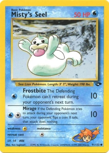 Misty's Seel (91/132) [Gym Challenge Unlimited] | Jack's On Queen