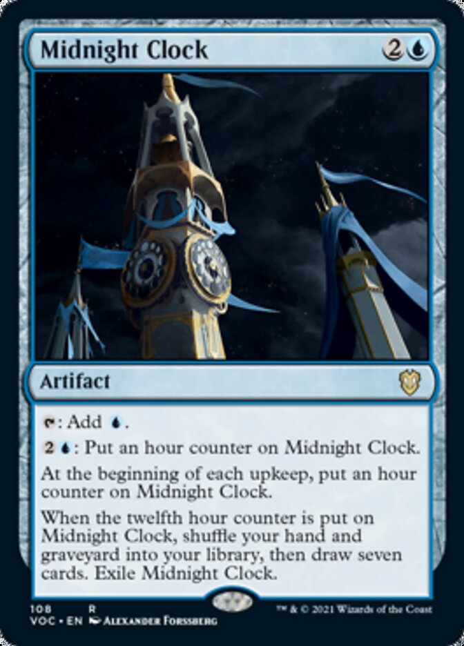 Midnight Clock [Innistrad: Crimson Vow Commander] | Jack's On Queen