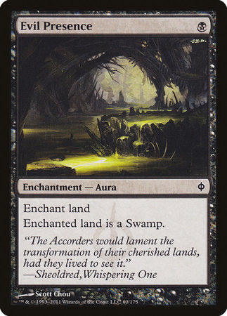 Evil Presence [New Phyrexia] | Jack's On Queen