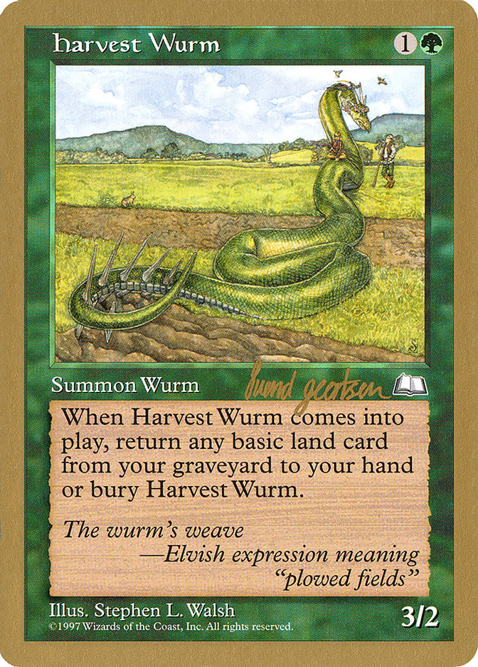 Harvest Wurm (Svend Geertsen) [World Championship Decks 1997] | Jack's On Queen