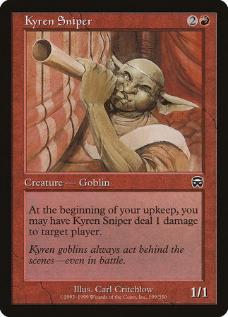 Kyren Sniper [Mercadian Masques] | Jack's On Queen