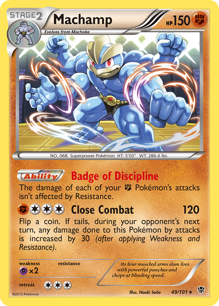 Machamp (49/101) [Black & White: Plasma Blast] | Jack's On Queen