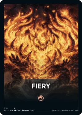 Fiery Theme Card [Jumpstart 2022 Front Cards] | Jack's On Queen