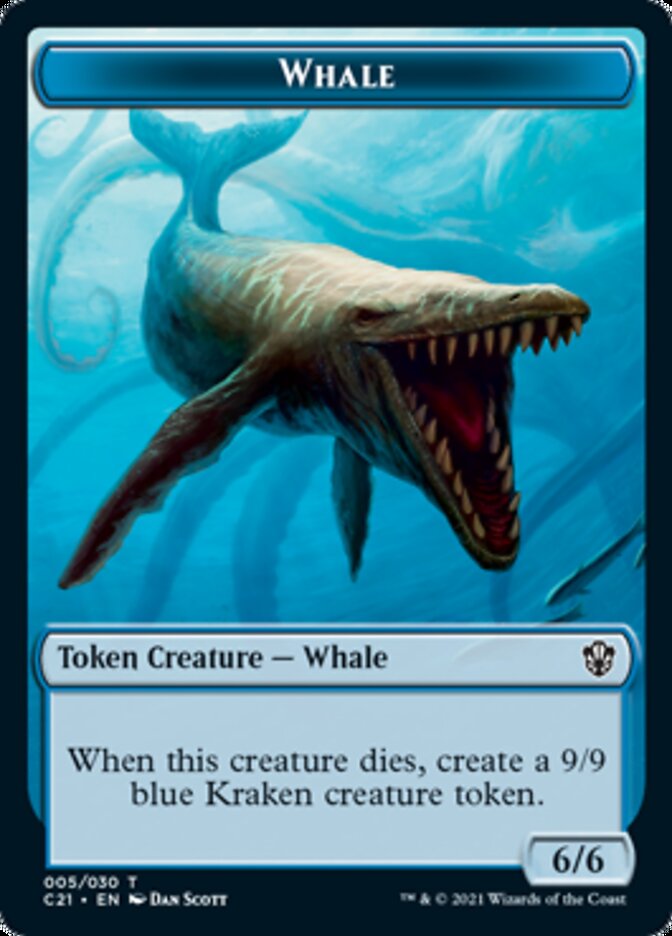 Beast (010) // Whale Token [Commander 2021 Tokens] | Jack's On Queen