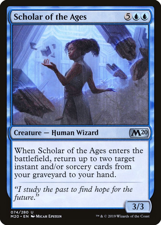 Scholar of the Ages [Core Set 2020] | Jack's On Queen
