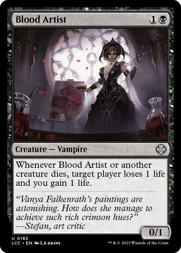 Blood Artist [The Lost Caverns of Ixalan Commander] | Jack's On Queen