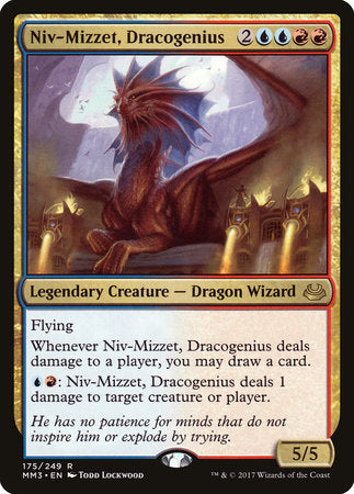 Niv-Mizzet, Dracogenius [Modern Masters 2017] | Jack's On Queen