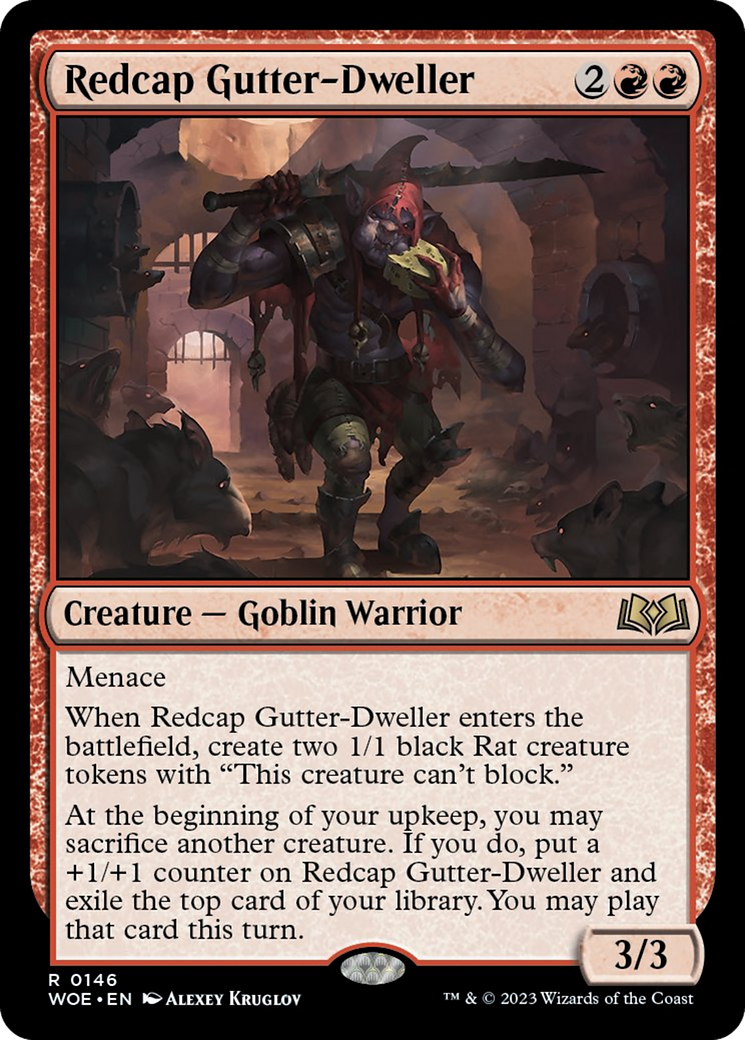 Redcap Gutter-Dweller [Wilds of Eldraine] | Jack's On Queen