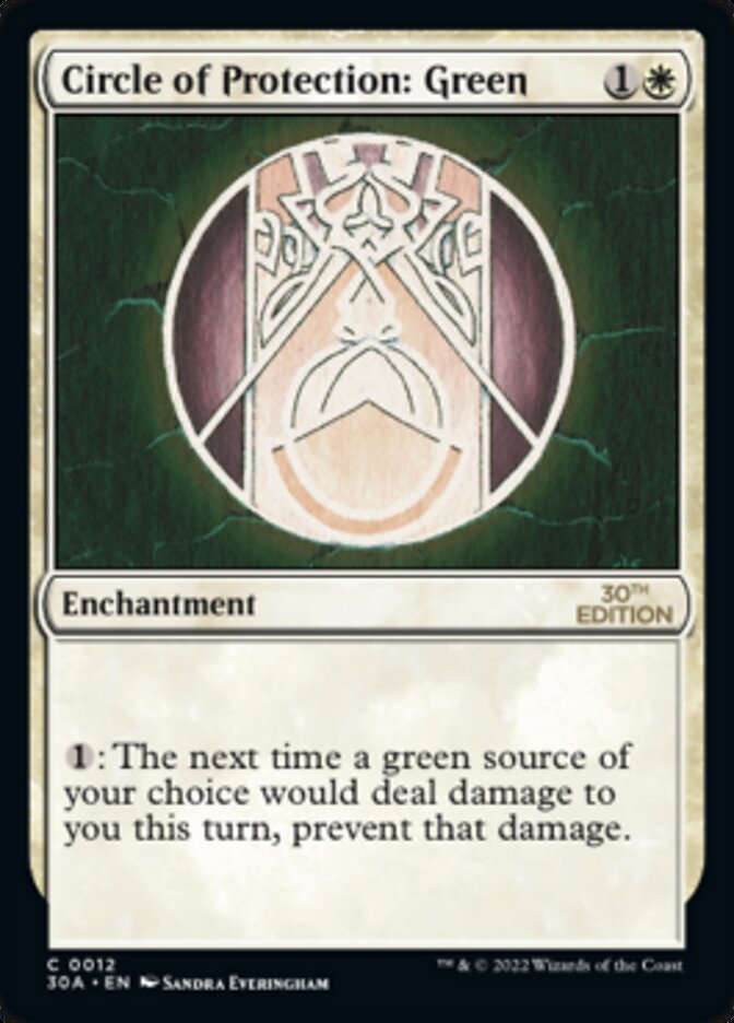 Circle of Protection: Green [30th Anniversary Edition] | Jack's On Queen