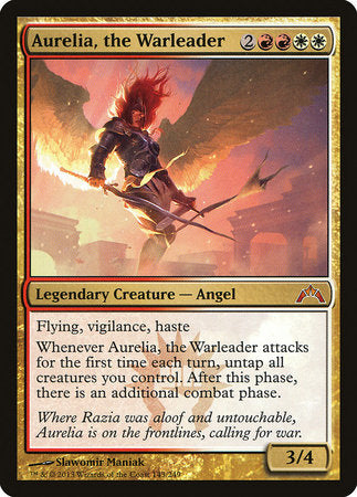 Aurelia, the Warleader [Gatecrash] | Jack's On Queen