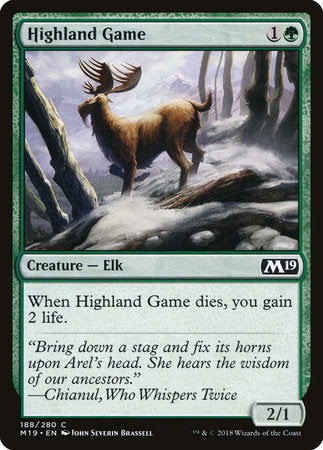 Highland Game [Core Set 2019] | Jack's On Queen