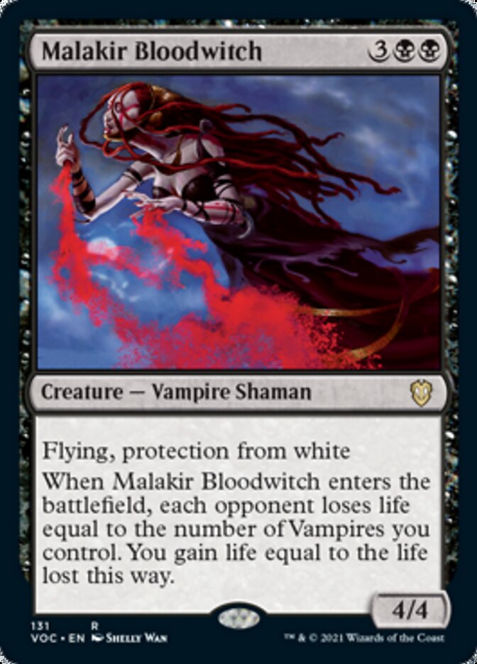 Malakir Bloodwitch [Innistrad: Crimson Vow Commander] | Jack's On Queen