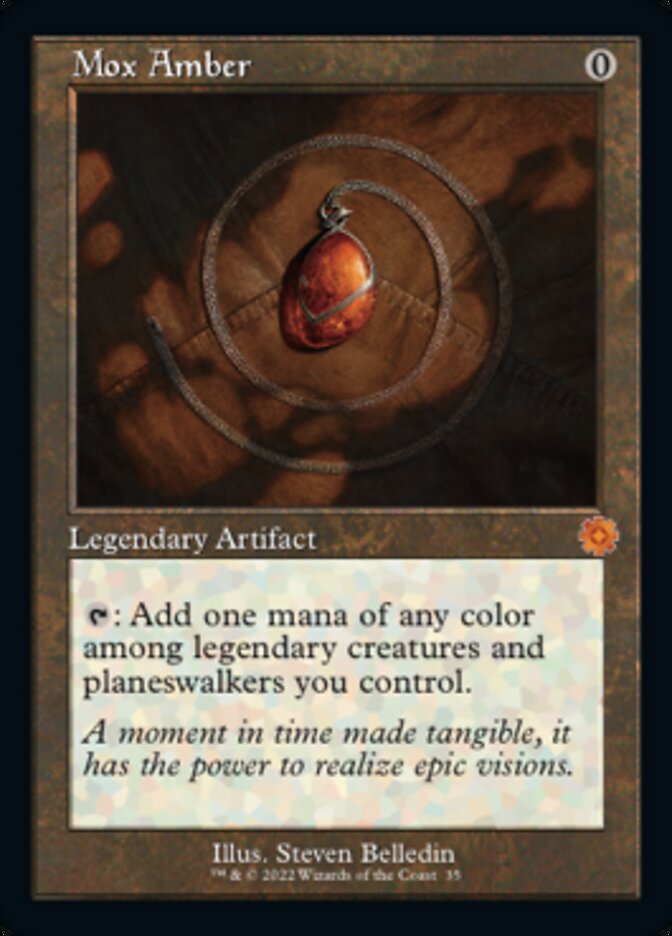Mox Amber (Retro) [The Brothers' War Retro Artifacts] | Jack's On Queen