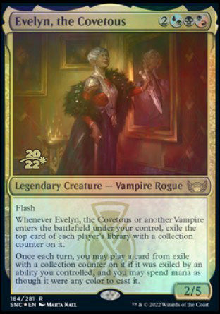 Evelyn, the Covetous [Streets of New Capenna Prerelease Promos] | Jack's On Queen