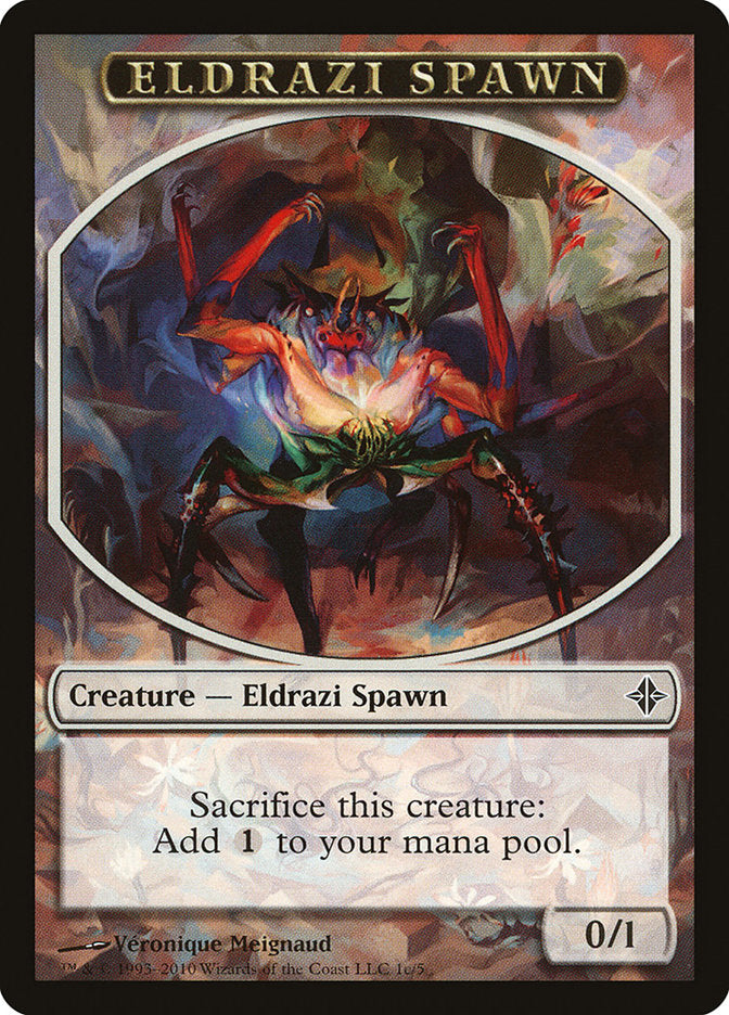 Eldrazi Spawn (1c/5) [Rise of the Eldrazi Tokens] | Jack's On Queen