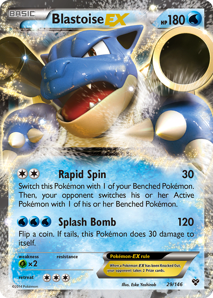 Blastoise EX (29/146) [XY: Base Set] | Jack's On Queen