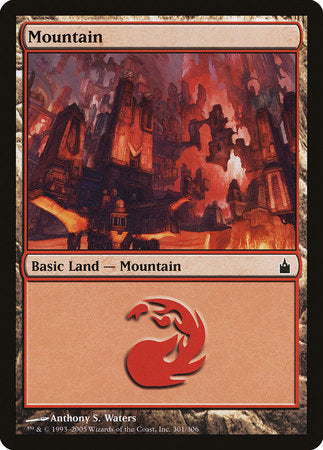 Mountain (301) [Ravnica: City of Guilds] | Jack's On Queen