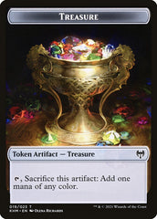 Treasure // Clue Double-sided Token [Pioneer Challenger Decks 2022] | Jack's On Queen