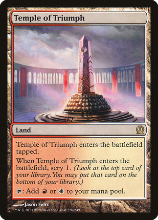 Temple of Triumph [Theros] | Jack's On Queen