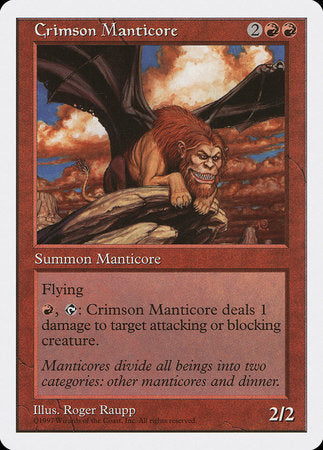 Crimson Manticore [Fifth Edition] | Jack's On Queen
