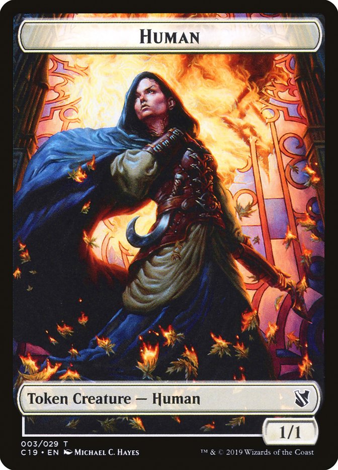 Human [Commander 2019 Tokens] | Jack's On Queen