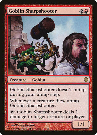 Goblin Sharpshooter [Commander 2013] | Jack's On Queen