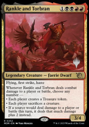 Rankle and Torbran (Promo Pack) [March of the Machine Promos] | Jack's On Queen