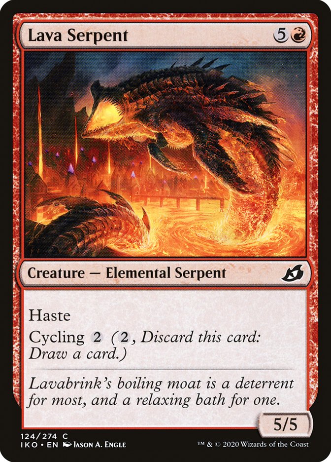 Lava Serpent [Ikoria: Lair of Behemoths] | Jack's On Queen