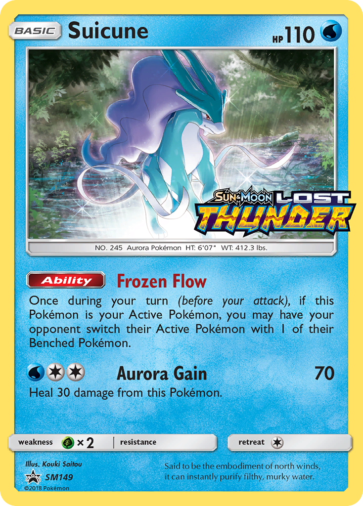 Suicune (SM149) [Sun & Moon: Black Star Promos] | Jack's On Queen