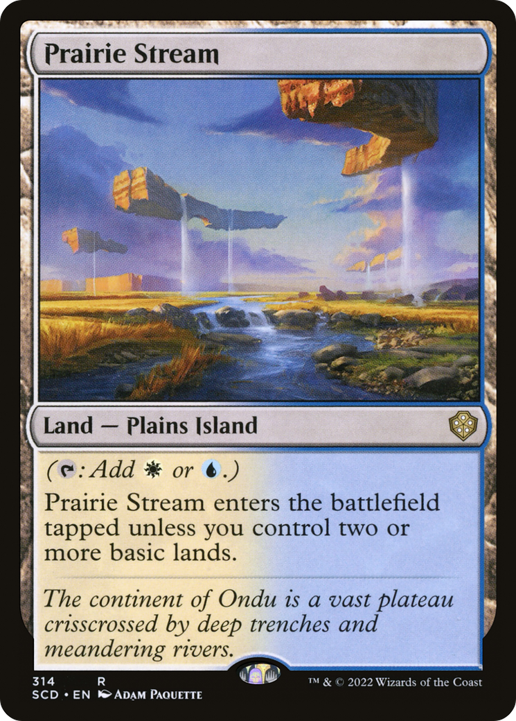 Prairie Stream [Starter Commander Decks] | Jack's On Queen