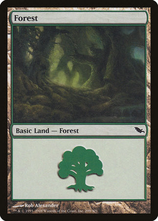 Forest (299) [Shadowmoor] | Jack's On Queen