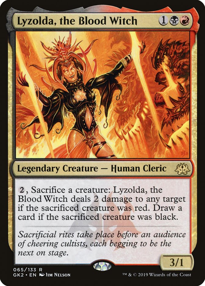 Lyzolda, the Blood Witch [Ravnica Allegiance Guild Kit] | Jack's On Queen