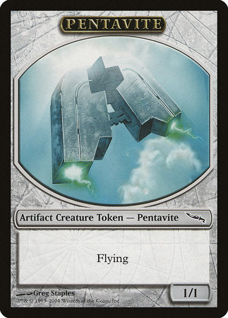 Pentavite Token (Mirrodin) [Magic Player Rewards 2004] | Jack's On Queen