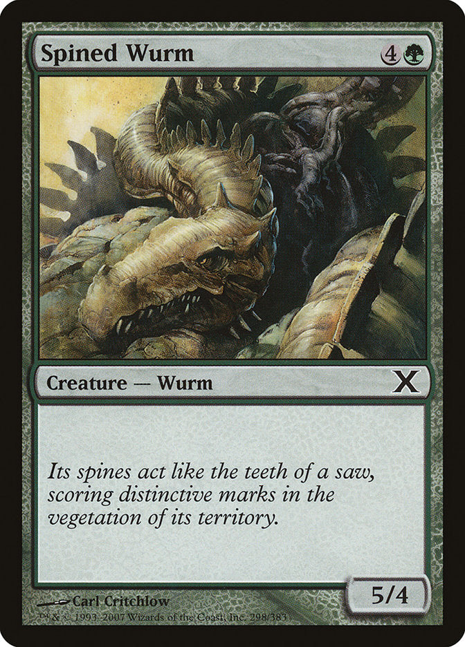 Spined Wurm [Tenth Edition] | Jack's On Queen