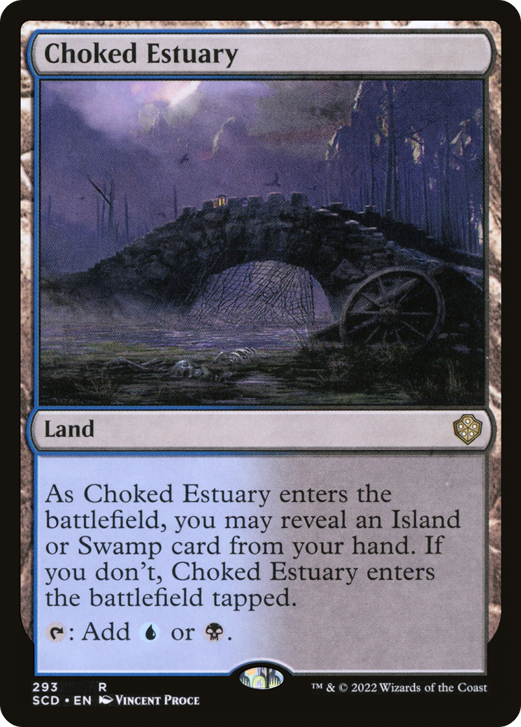 Choked Estuary [Starter Commander Decks] | Jack's On Queen