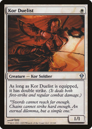 Kor Duelist [Zendikar] | Jack's On Queen