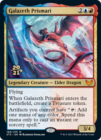 Galazeth Prismari [Strixhaven: School of Mages Prerelease Promos] | Jack's On Queen