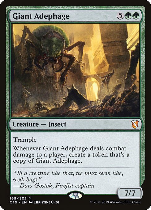 Giant Adephage [Commander 2019] | Jack's On Queen