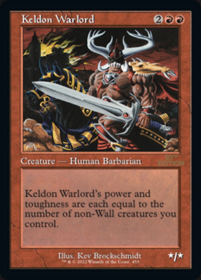 Keldon Warlord (Retro) [30th Anniversary Edition] | Jack's On Queen