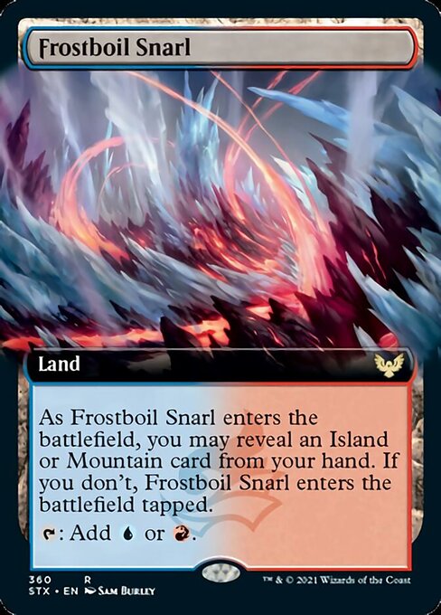 Frostboil Snarl (Extended) [Strixhaven: School of Mages] | Jack's On Queen