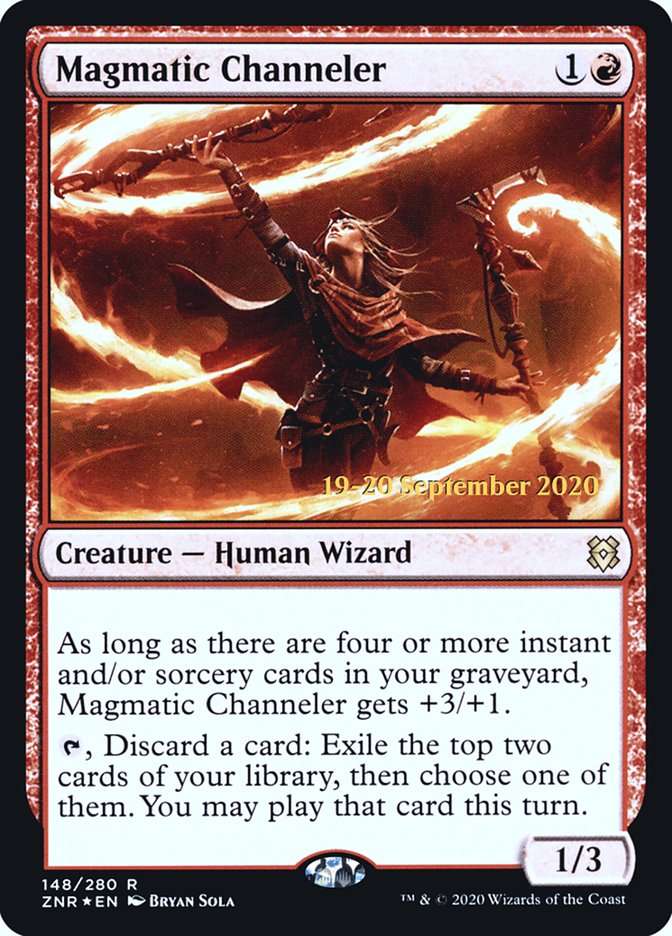 Magmatic Channeler  [Zendikar Rising Prerelease Promos] | Jack's On Queen